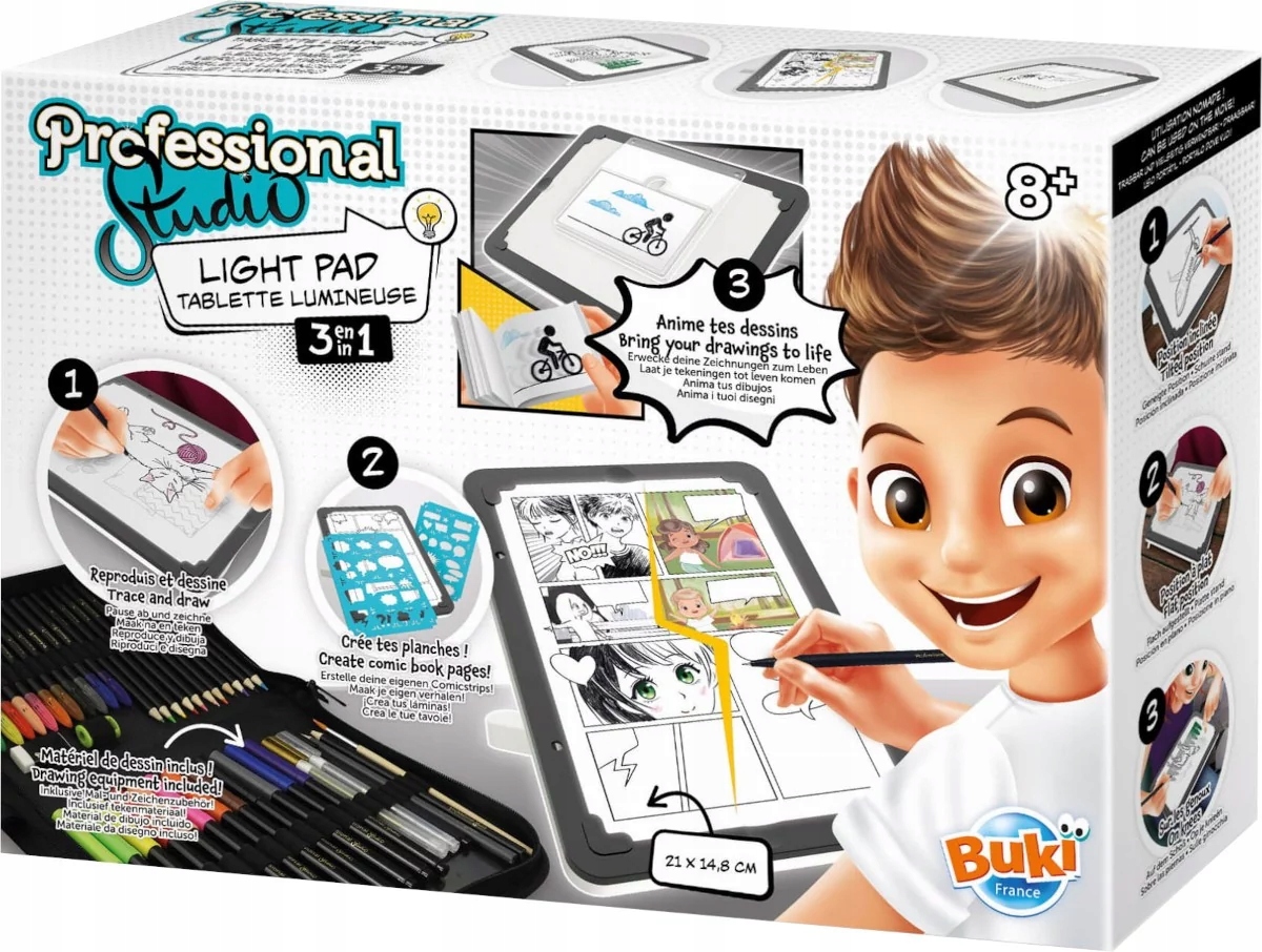 Buki Tablet od 8 lat do rysowania i tworzenia komiksów