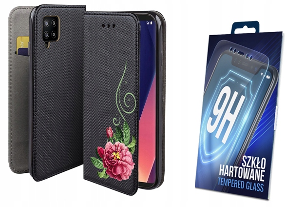 

Etui Magnet Do Samsung Galaxy A42 5G Kwiat Szkło