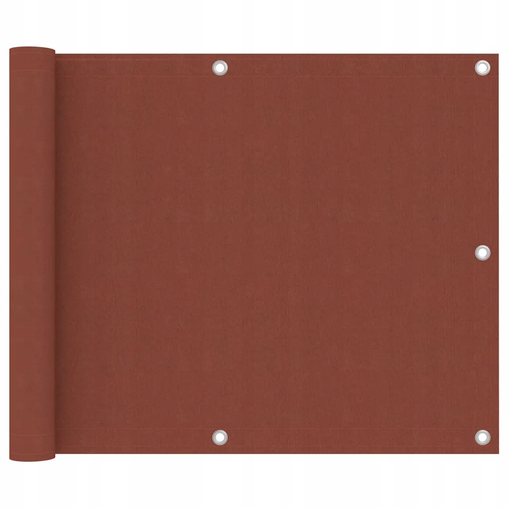 Voděodolná boční markýza z tkaniny Oxford Terakota 75 x 300 cm