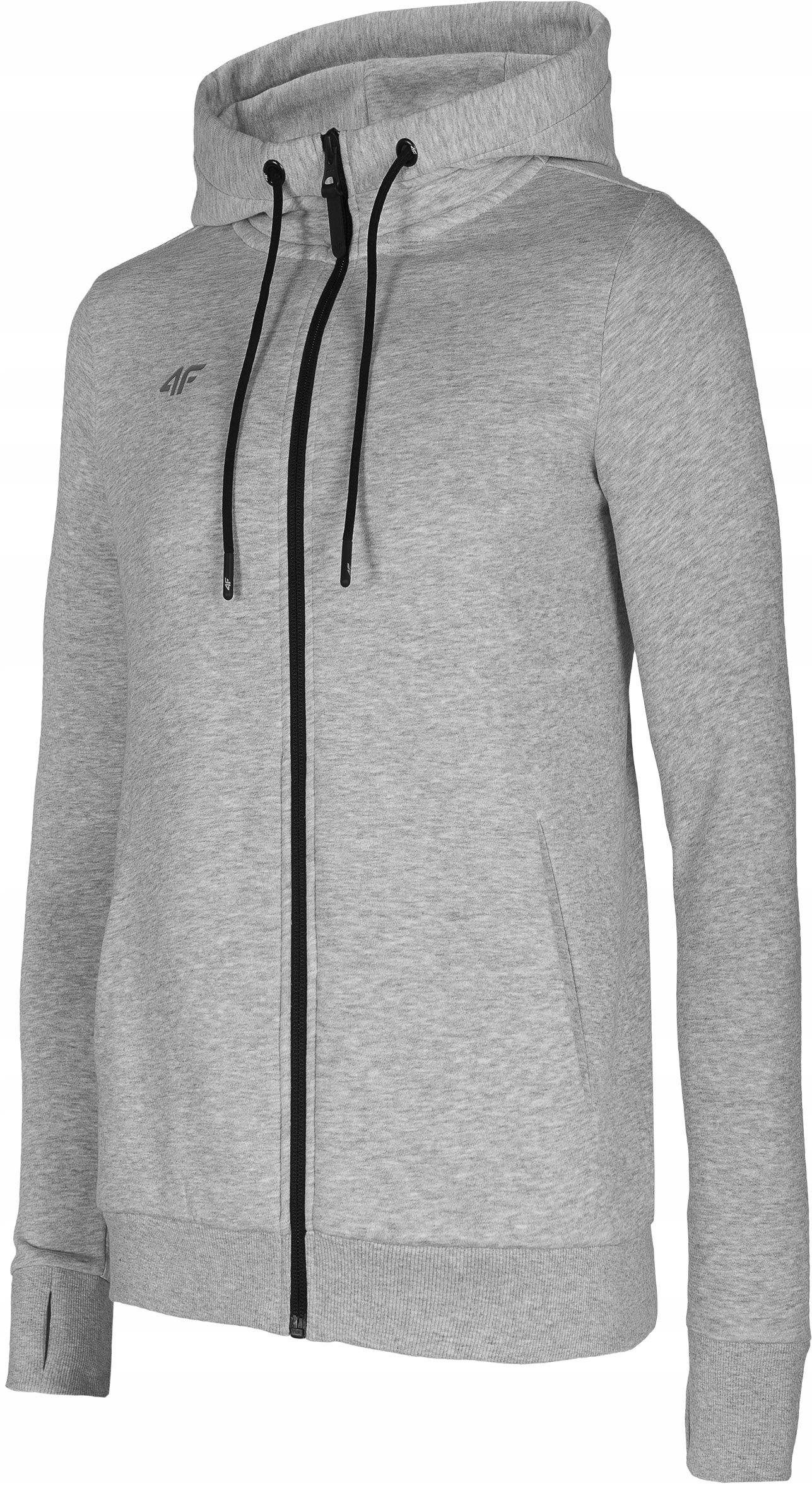 

4F Bluza Z Kapturem Damska Szara BLD004B r. XXL