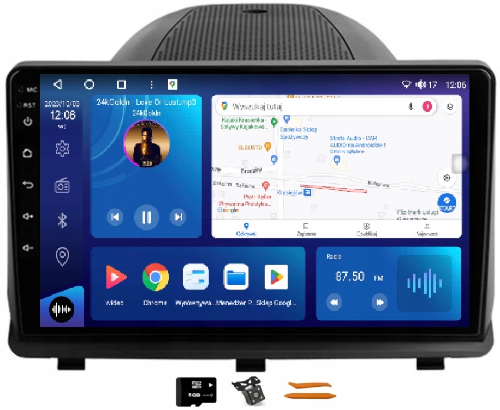 Rádio Android Navigácia Qled Carplay Lte Gps 128GB Dsp Opel Antara 06-15