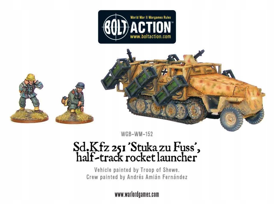 BOLT ACTION Sd.Kfz 251 'Stuka zu Fuss