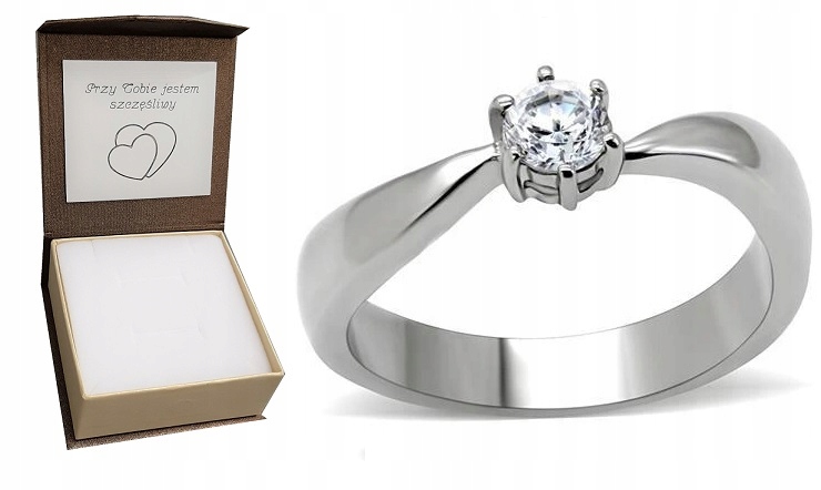 

Pierścionek zaręczynowy The One Grawer rozmiar 12