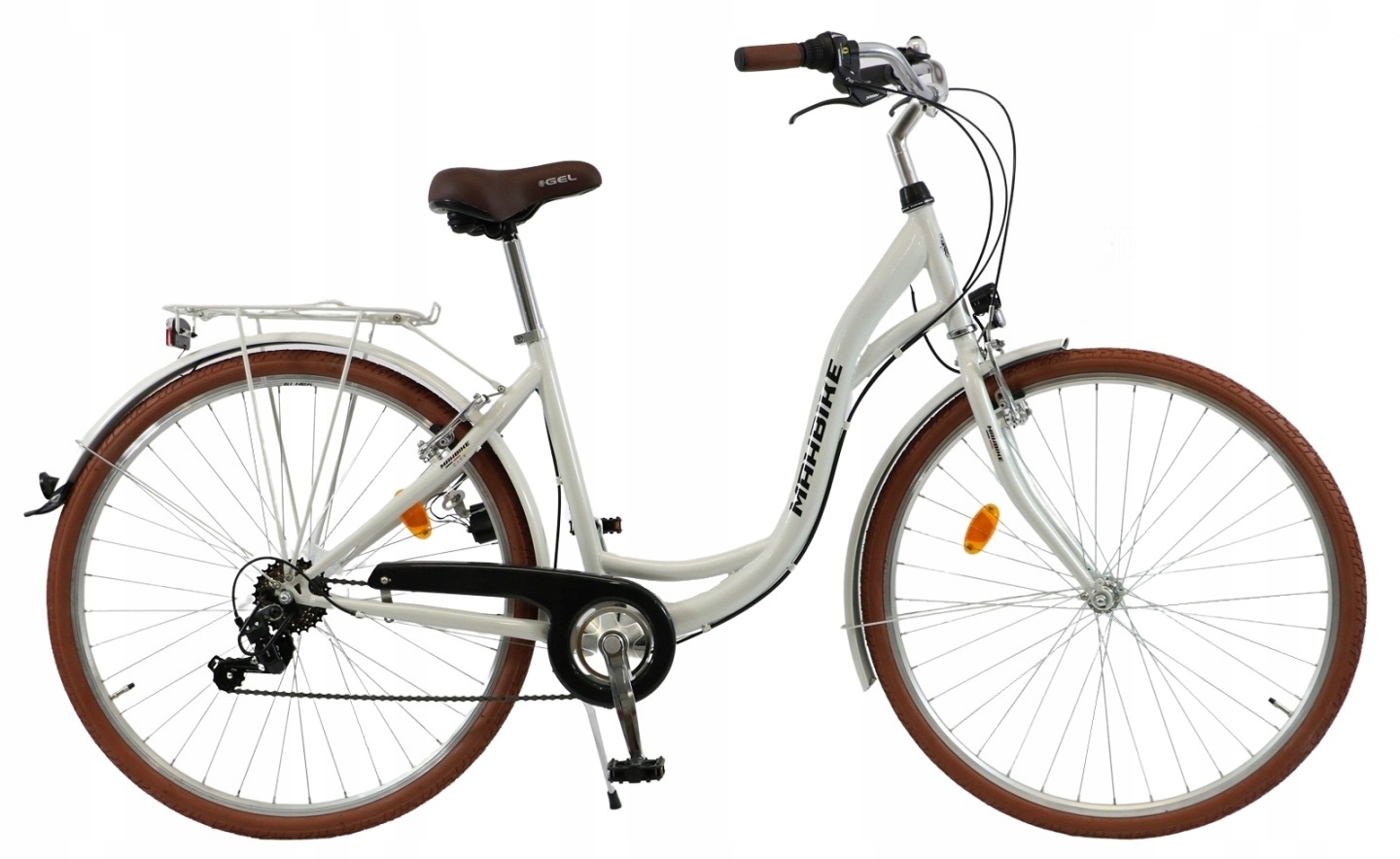 Niemiecki Rower Miejski 28" Damski Męski Z Biegami Shimano Trekkingowy