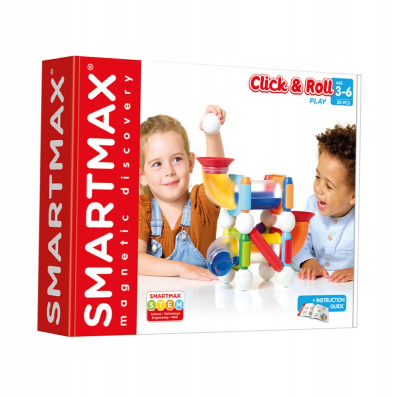 Click & Roll. SmartMax. Klocki magnetyczne