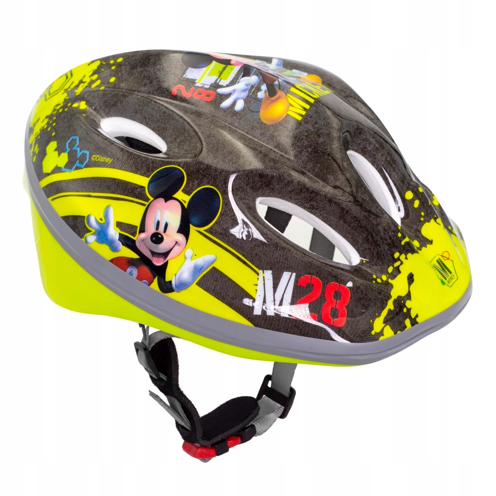 Kask Sportowy Rowerowy Na Rower Dla Dzieci Chlopca Myszka Mickey M 52-56