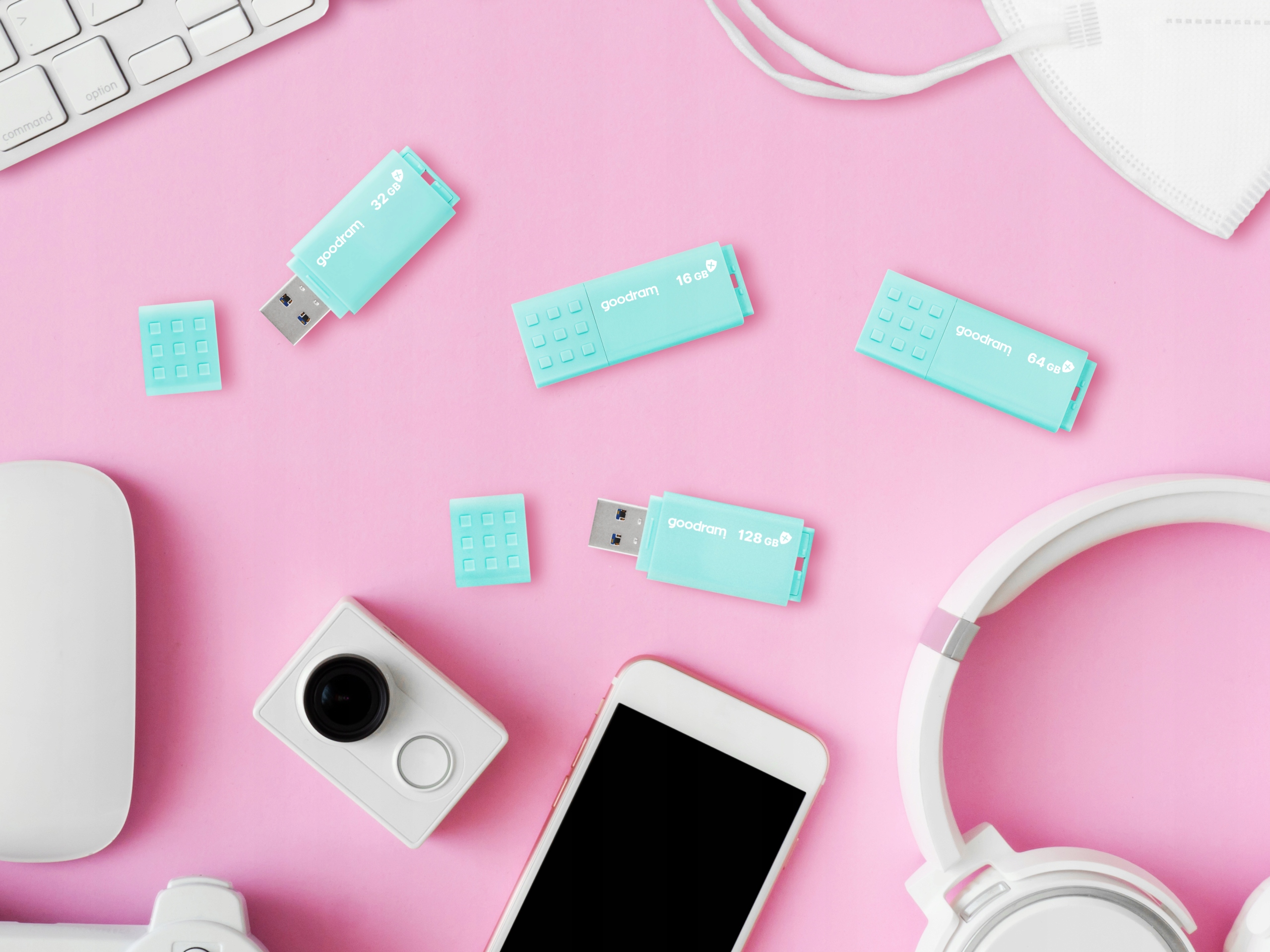 Pendrive GOODRAM 64GB UME3 CARE USB 3.2 Pojemność 64 GB