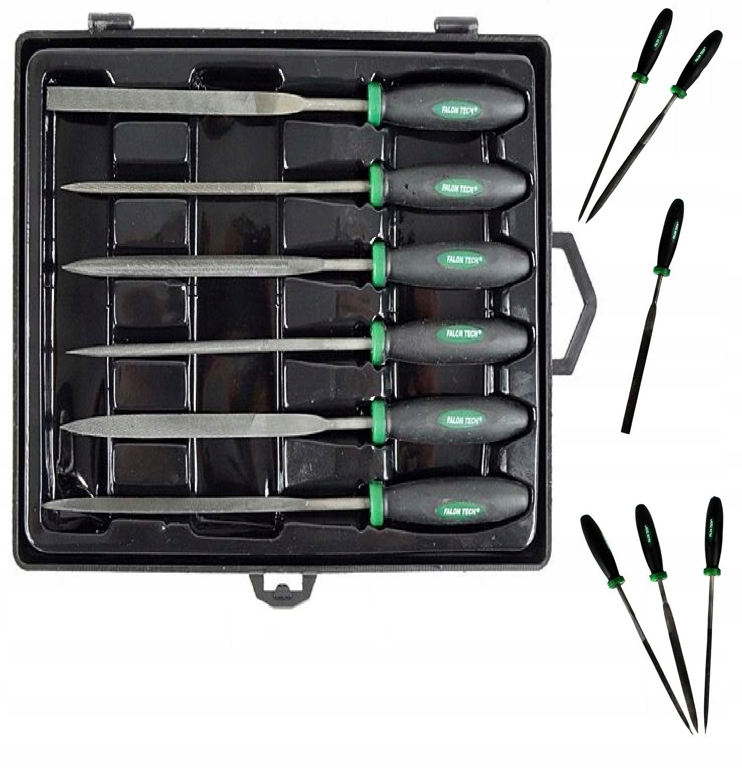 Zestaw pilników igiełkowych do metali 6SZT 150mm