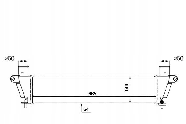 NRF INTERCOOLER Producent części NRF