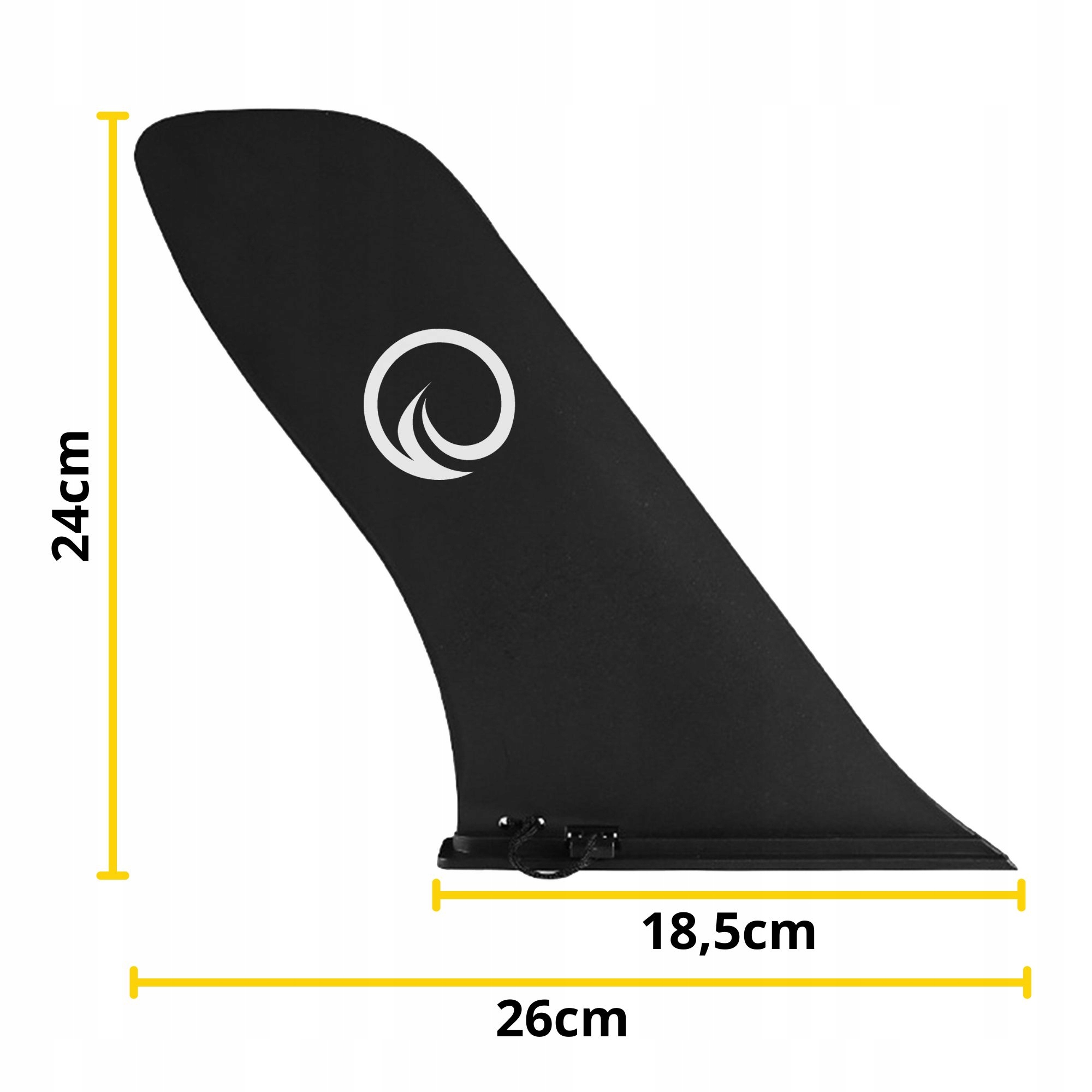 PŁETWA STATECZNIK DO DESEK SUP 9" RACING Model RACING 9