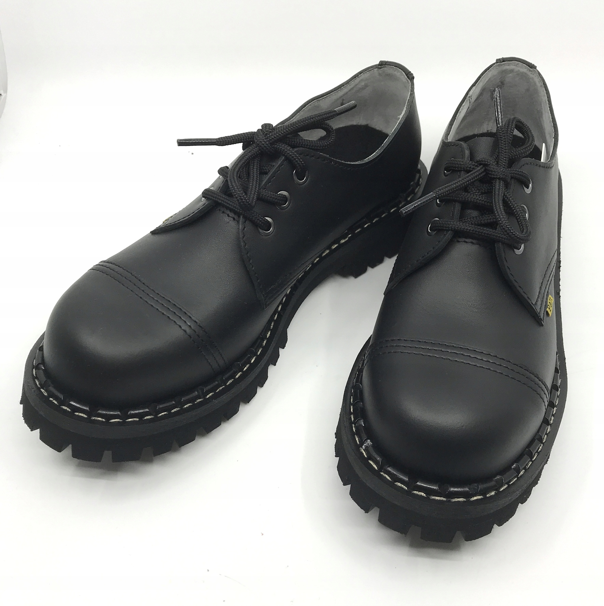 BUTY GLANY MĘSKIE SKÓRA CZARNE 42 28 cm PAN 1374 Rozmiar 42