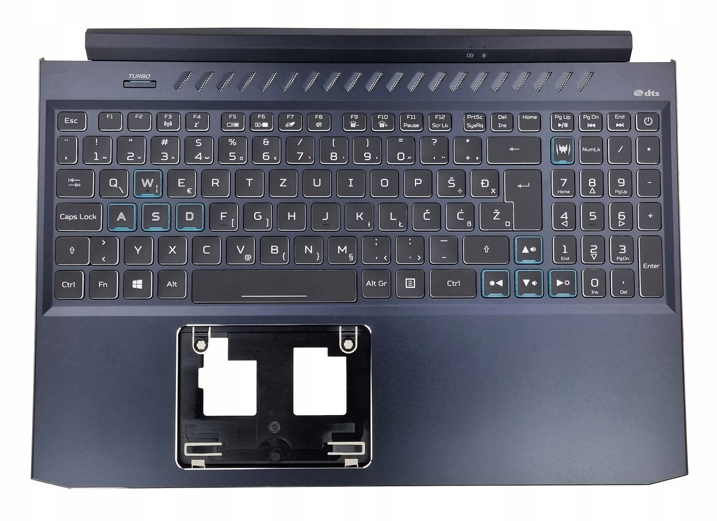 Klávesnice Acer Predator Helios 300 PH315-53 Gtx 1660 Rtx 2060 2070 Chorvatská