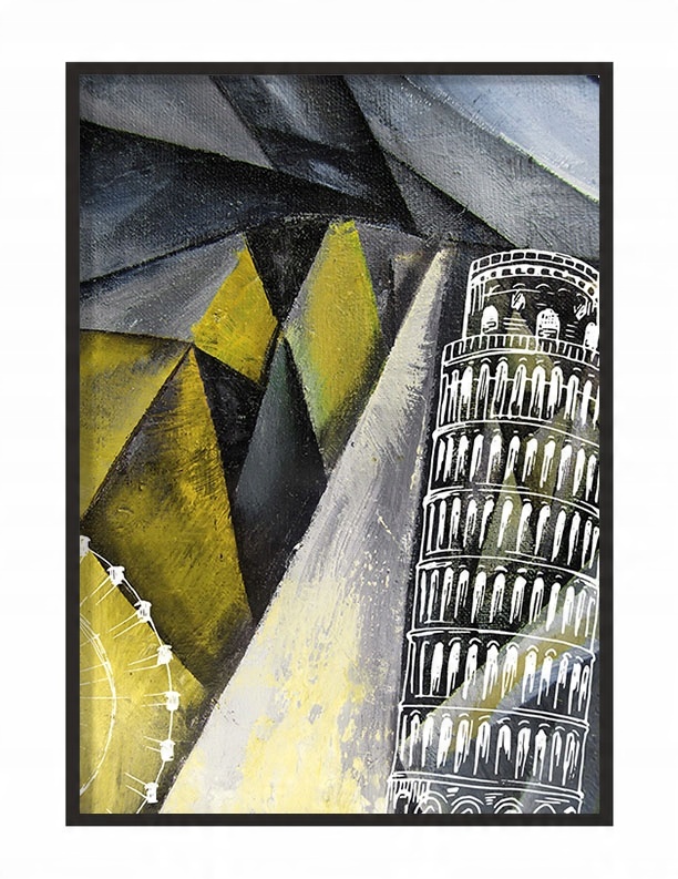 

Obraz Plakat W Ramie 53x73 cm Piza P1082