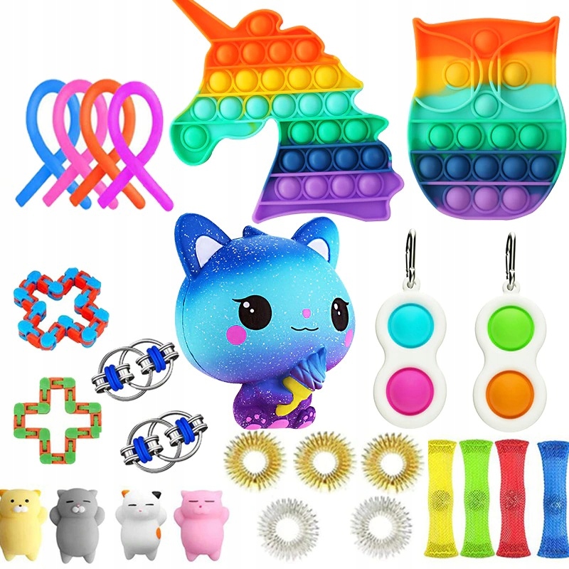 26 Fidget Toys AntiStress Toy Set