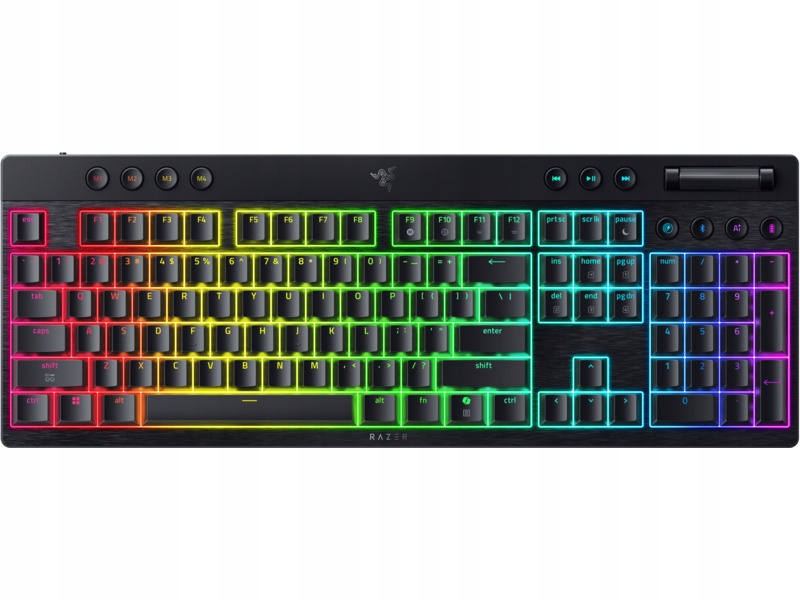 Klawiatura Razer BlackWidow V4 Low-profile HyperSpeed Yellow Switch