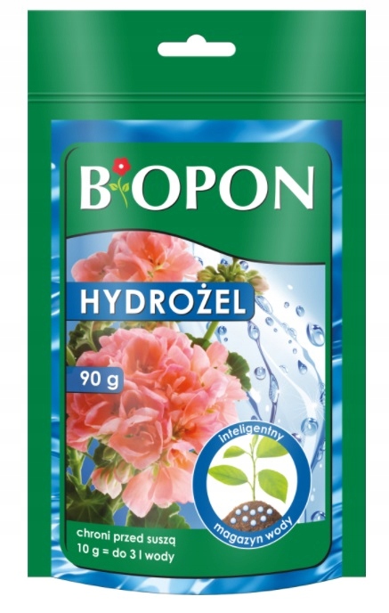 

Biopon Microgranulki Hydrożel 90g Magazynuje Wodę