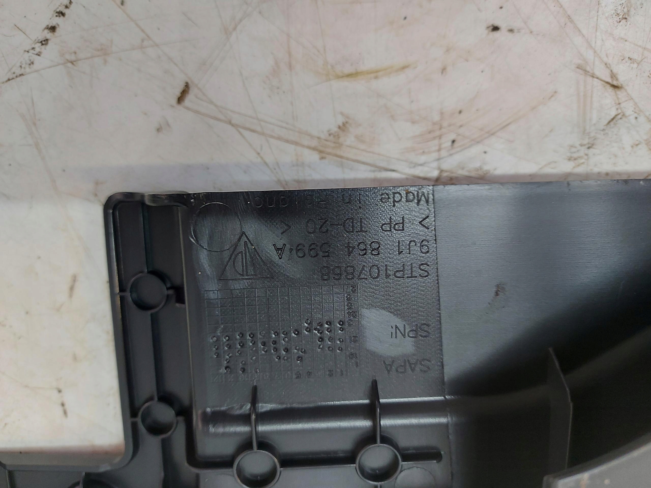 Taycan Cross Turismo moulding cap ozdobna boot rear part rear