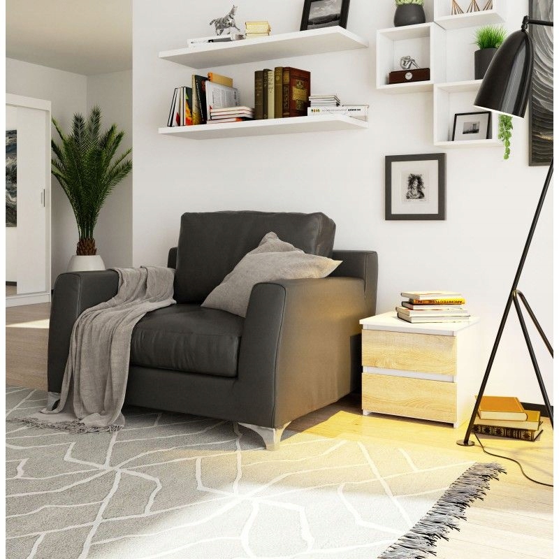 SZAFKA NOCNA KOMODA STOLIK do SYPIALNI 40cm MAT komoda szafka szuflady Marka inna