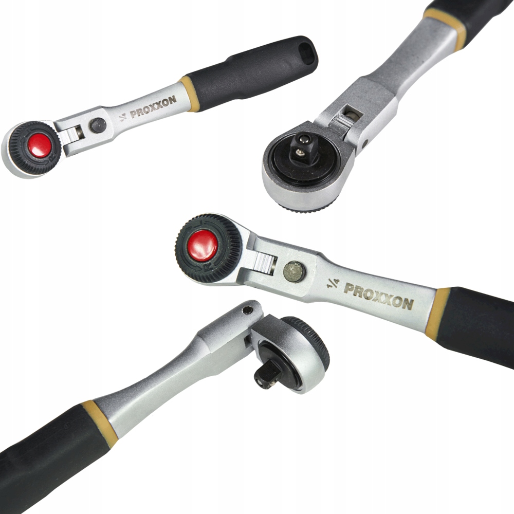 Proxxon Grzechotka trzpień 1/4" cala z ruchomą główką przegubowa PR23074