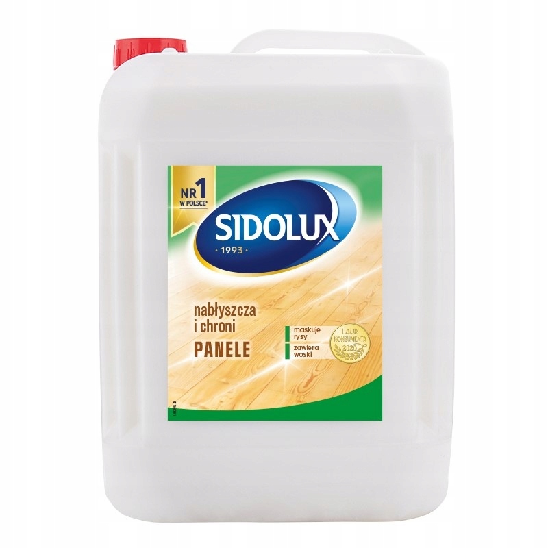 Sidolux Expert ochrona i nabłyszczania paneli wysoki połysk 5l