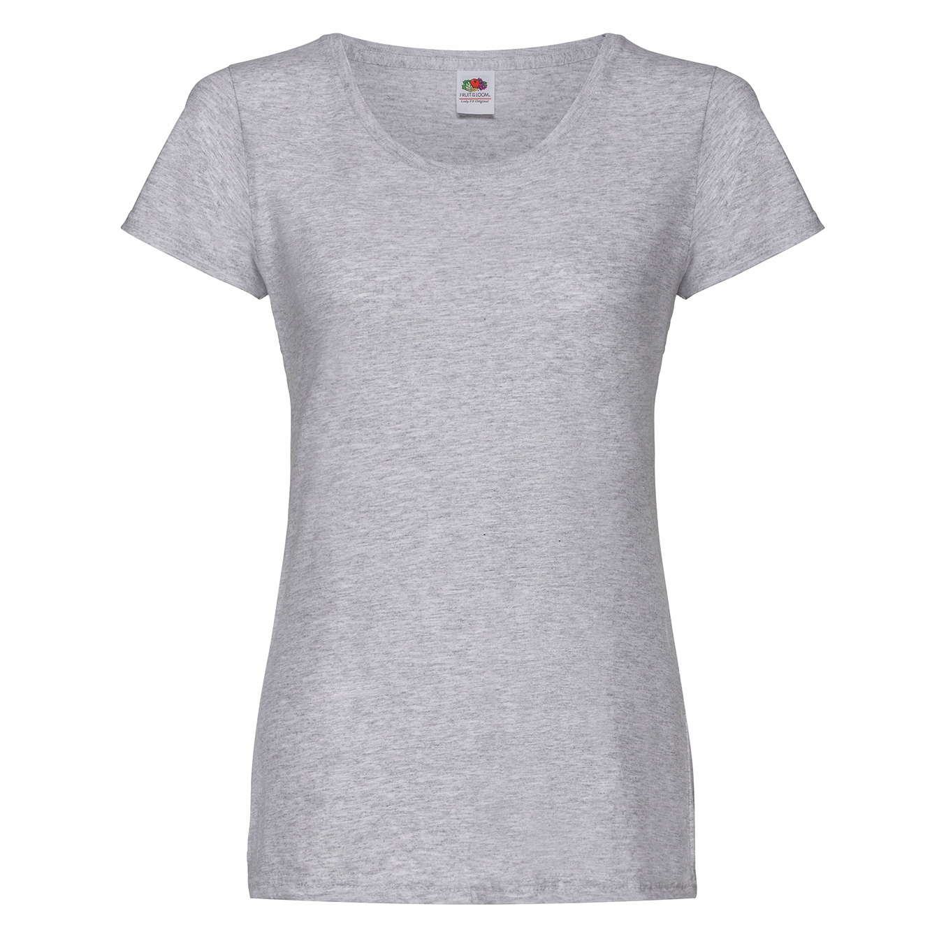 DAMSKA KOSZULKA T-SHIRT FRUIT fc heather grey XXL