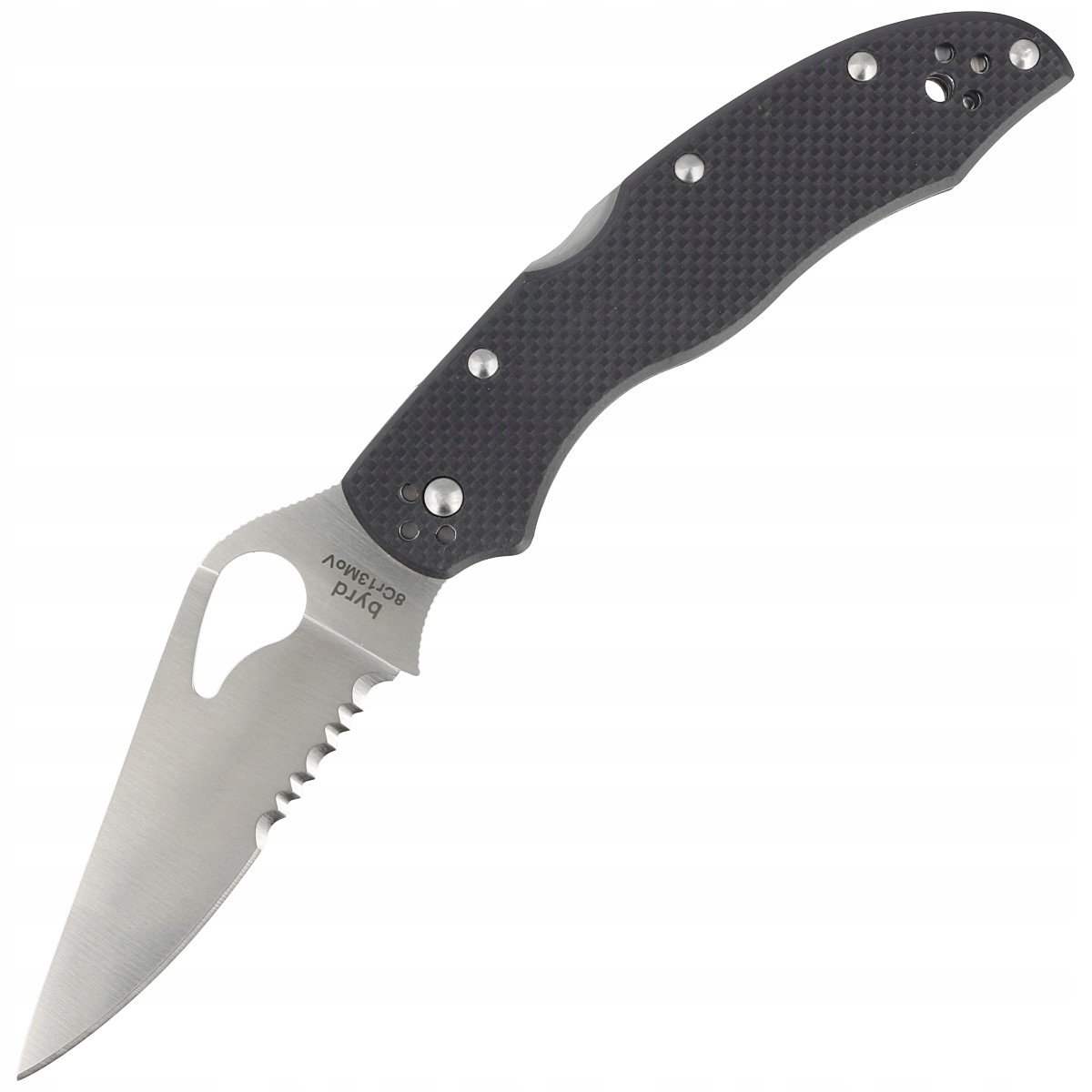 Nůž Spyderco Byrd Harrier 2 Black G-10 (BY01GPS2)