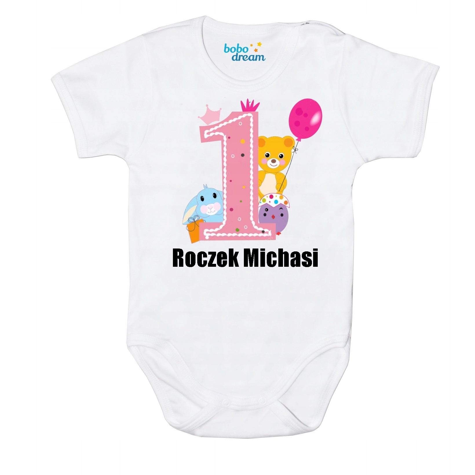 

Body na 1 urodziny Roczek z imieniem 86