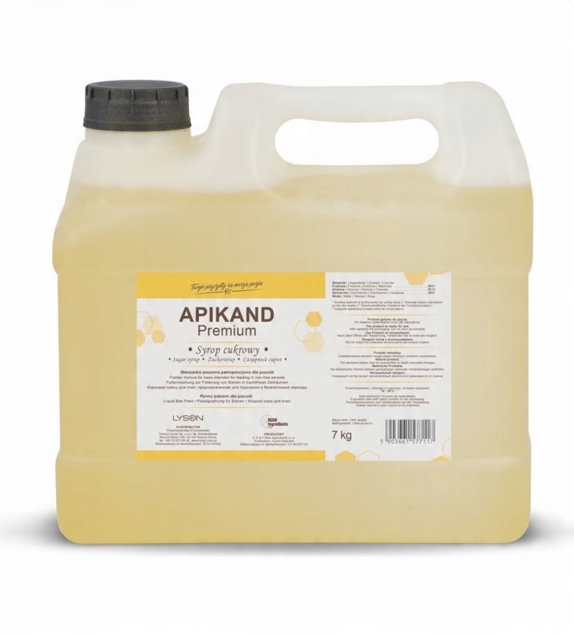 

Apikand Premium Syrop cukrowy 7 kg podkarm