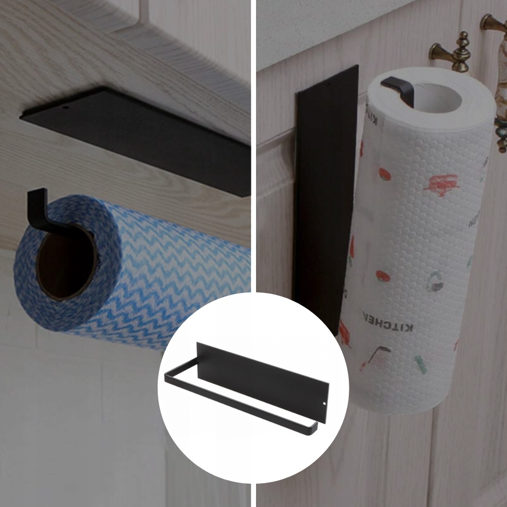 UCHWYT WIESZAK NA RĘCZNIK PAPIEROWY KUCHENNY LOFT Szerokość produktu 6 cm