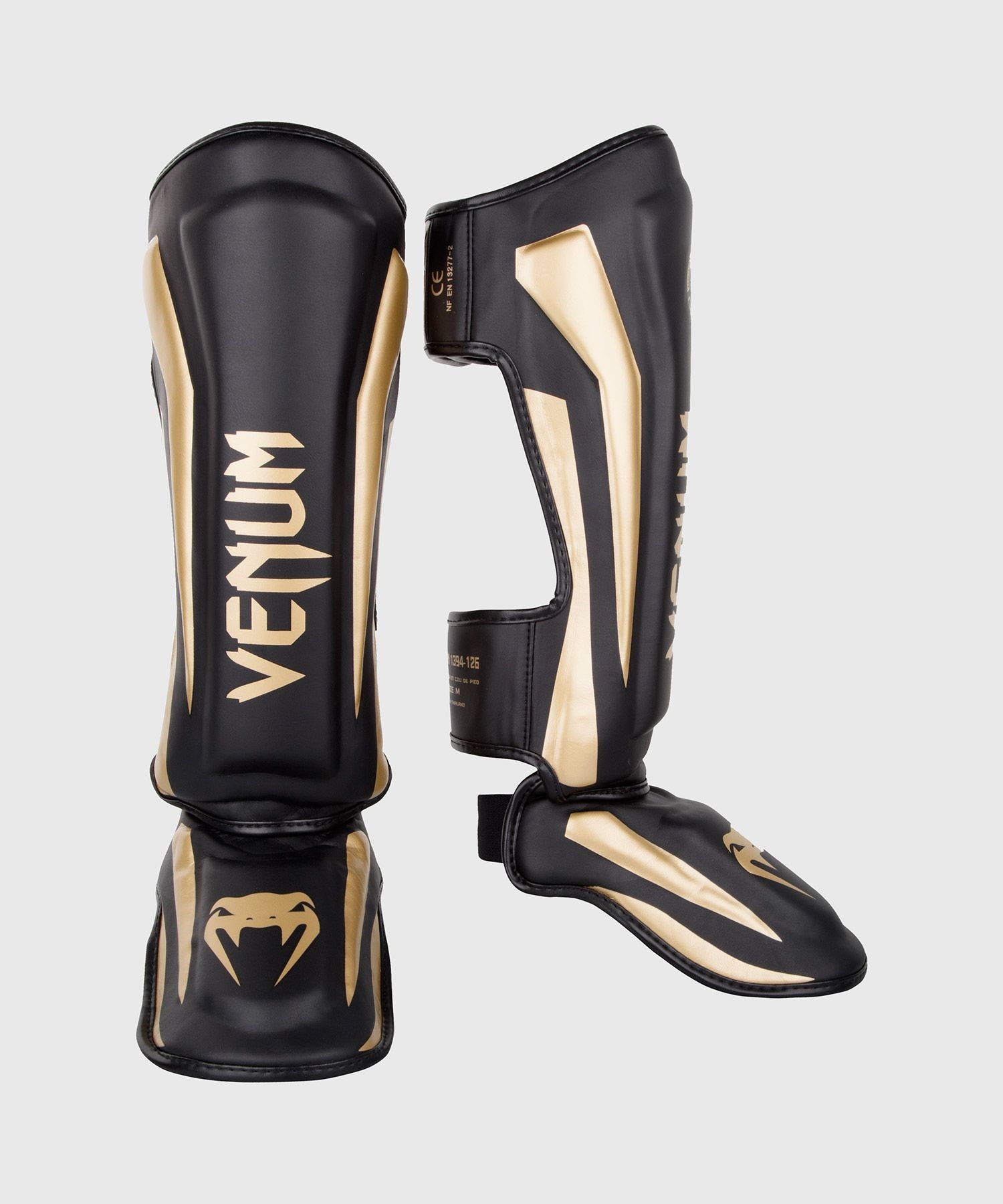 Venum Elite muay thai kickboxing černá/zlatá XL