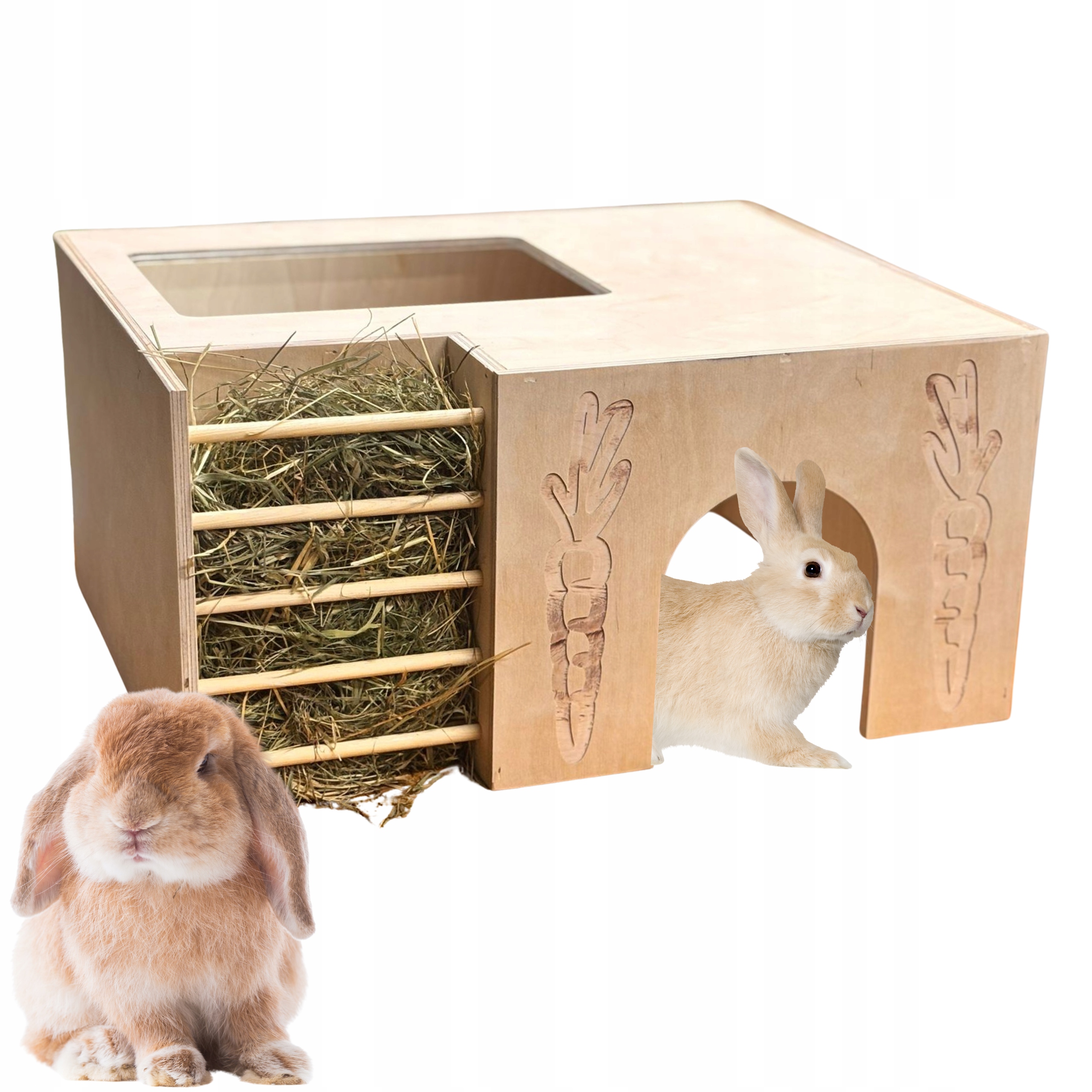 Levně Velký Domeček Norka S Pašíkem Pro Králíka