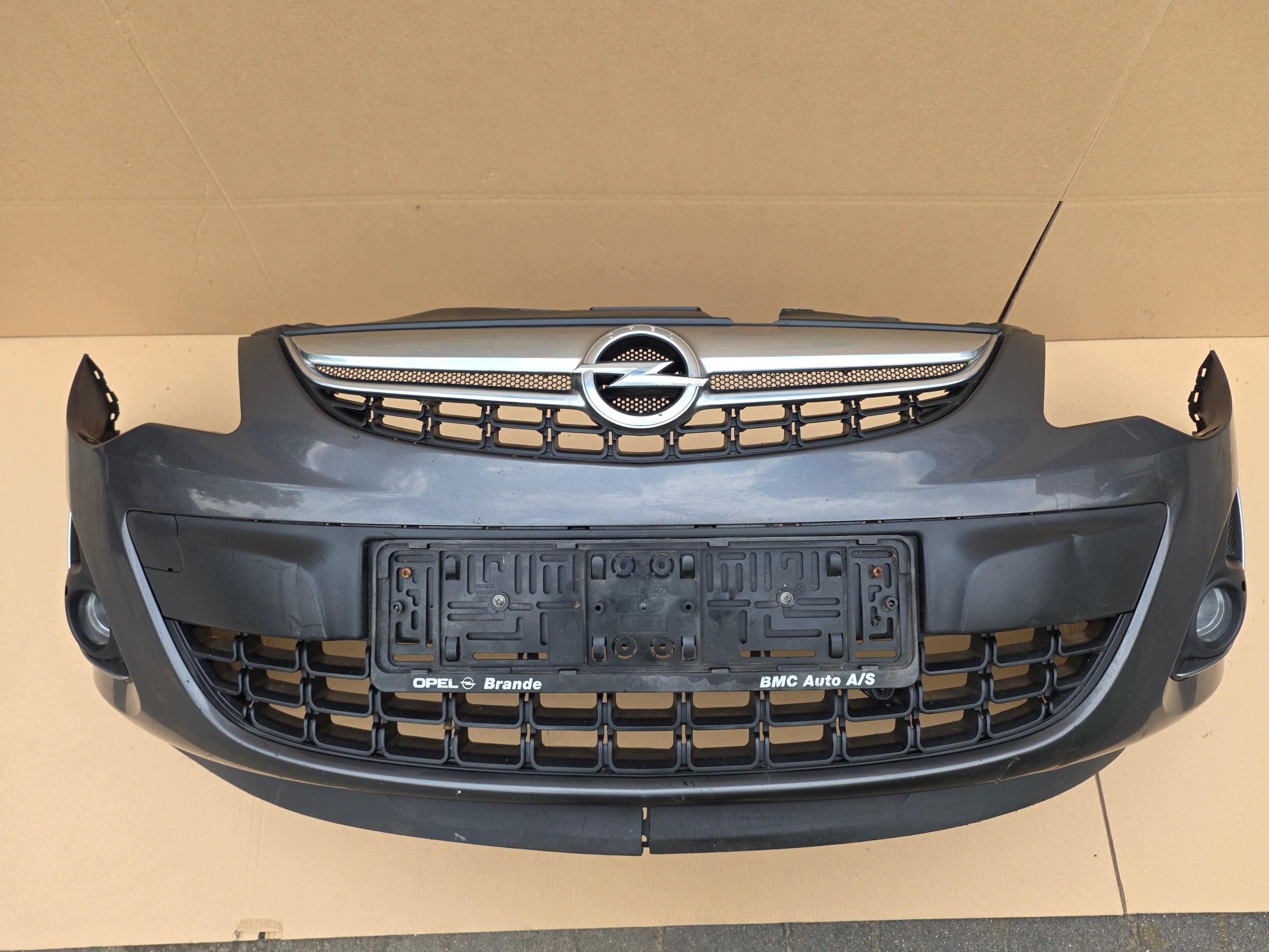 OPEL CORSA D LIFT polift bumper front front grille complete fog lights