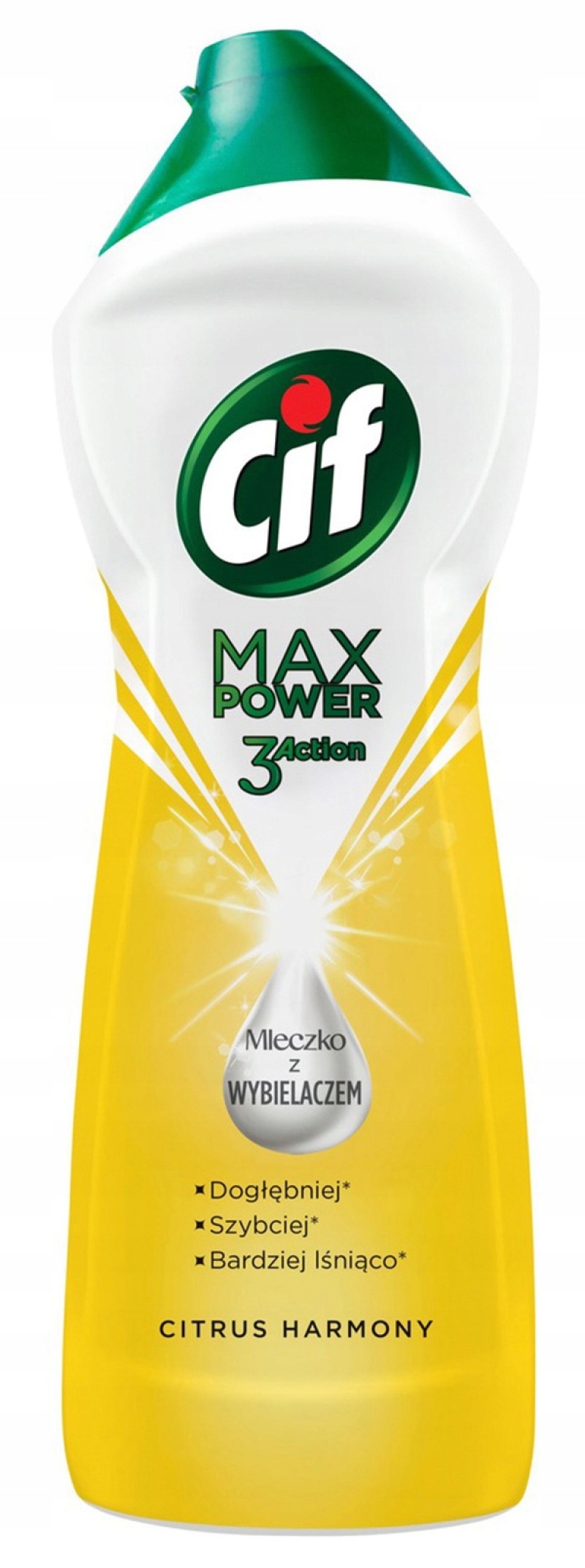 

Cif Max Power Mleczko z Wybielaczem Citrus 1001g