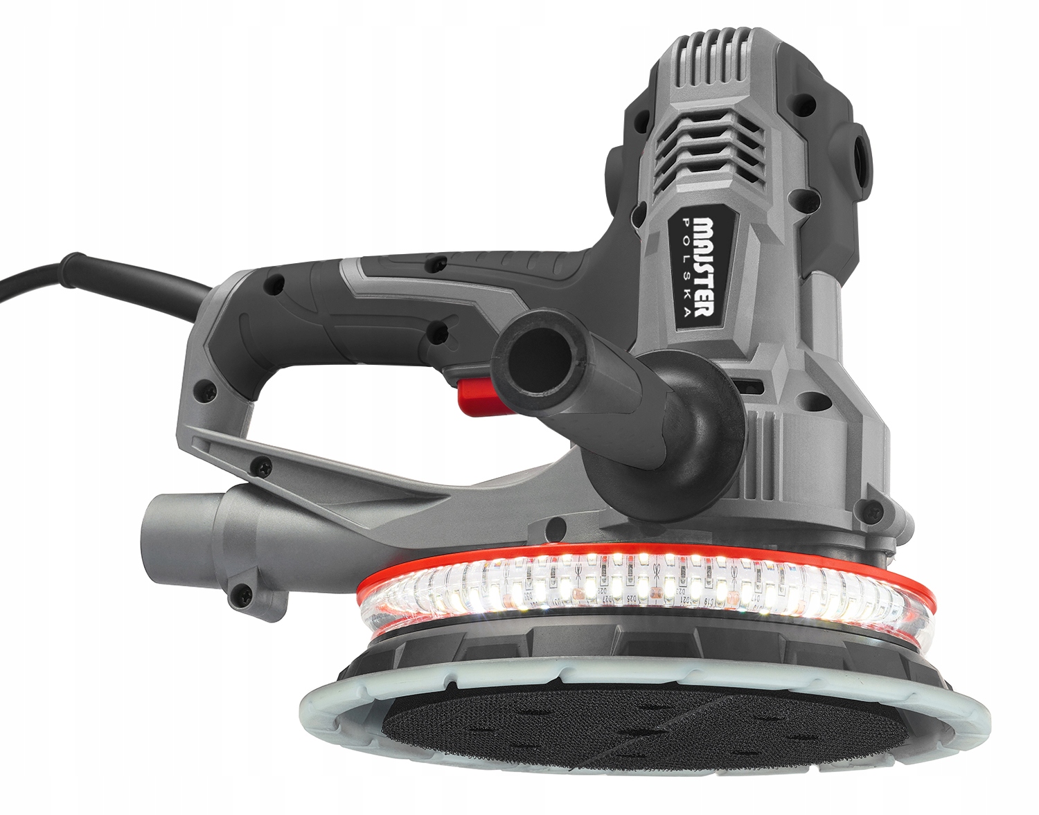 Bruska Na Sádru Hladká Na Omítku 190MM 15x Papír odsávání Prachu 1450W Led