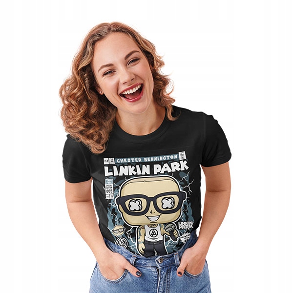 DAMSKA KOSZULKA HORROR/ROCK CHESTER BENNINGTON