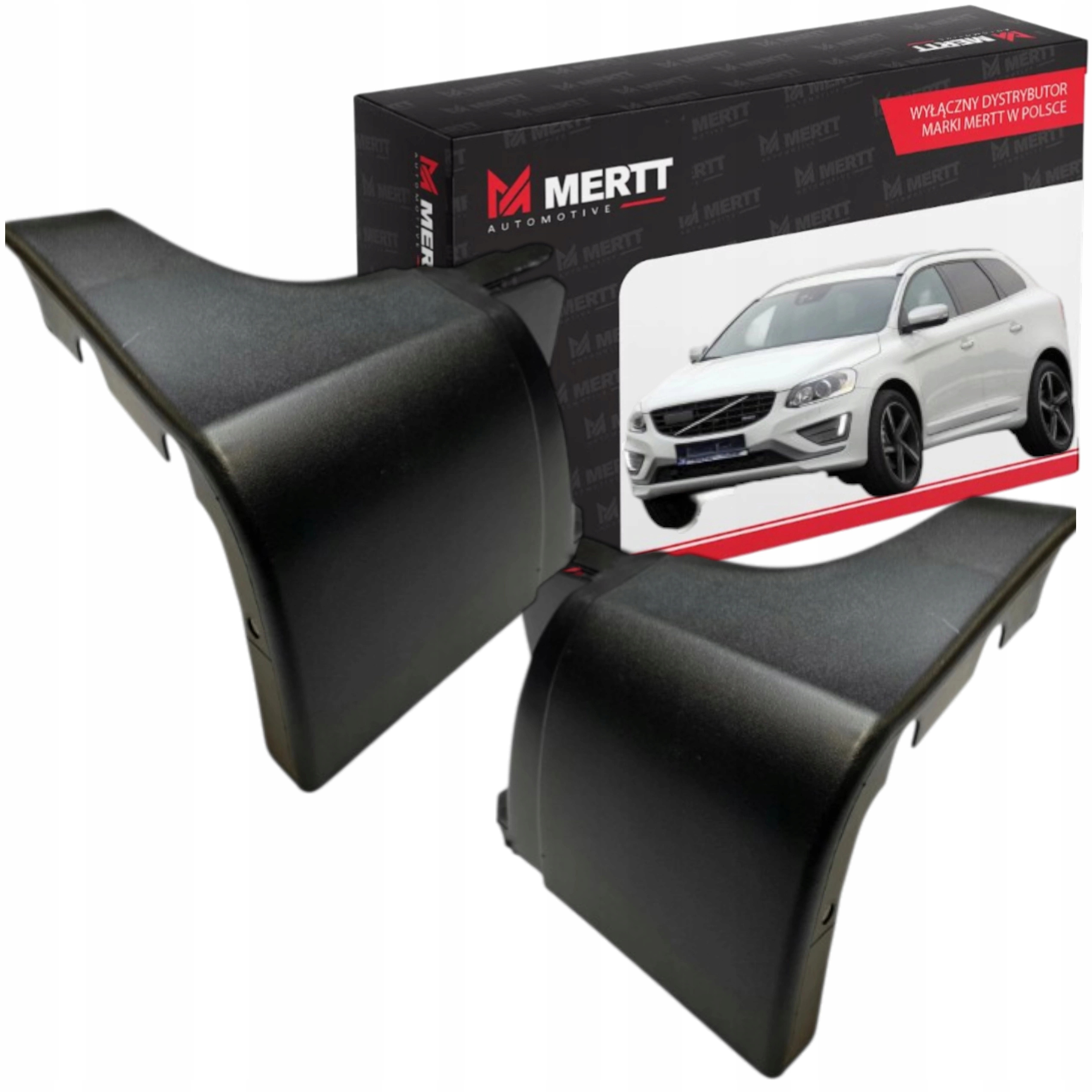 Sada x2 Roh Pravý Levá prahová lišta překrytí prahu Volvo XC60 14-17