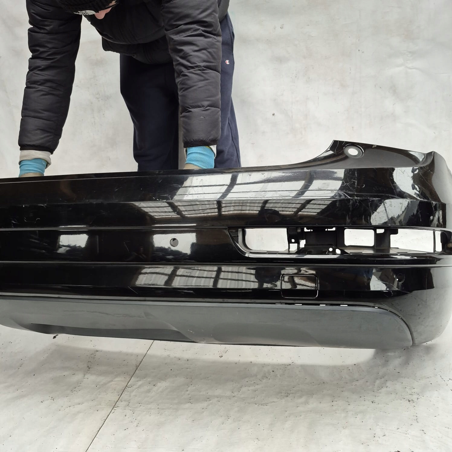 AUDI Q3 and 1 LIFT 14-18 bumper rear part rear PDC