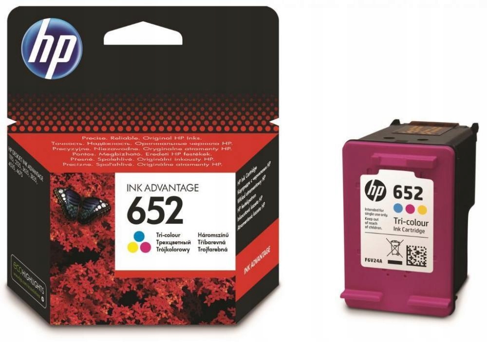 

Tusz Hp 652 InkAdvantage kolor F6V24AE