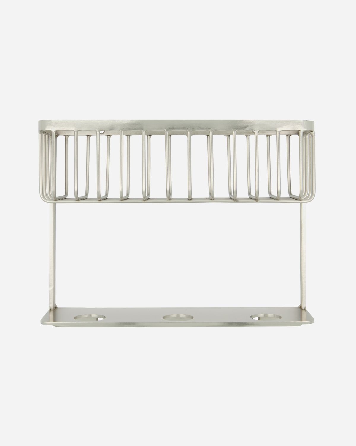 Košík s policí pod sprchu Bath, stříbrný, House Doctor