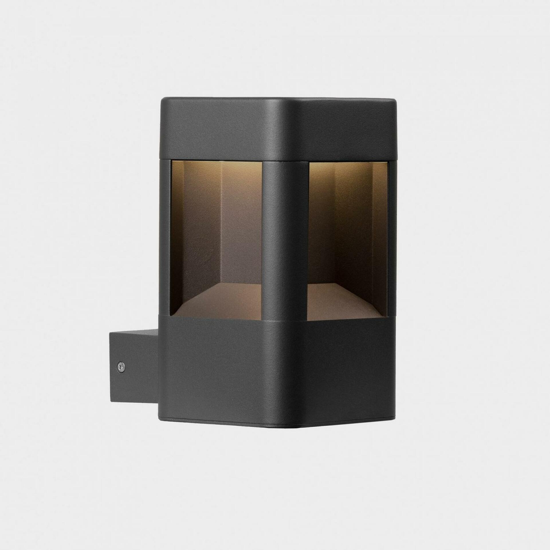 Kohl Lighting KOHL-Lighting Senda nástěnné svítidlo tmavě šedá 9 W 3000K ne