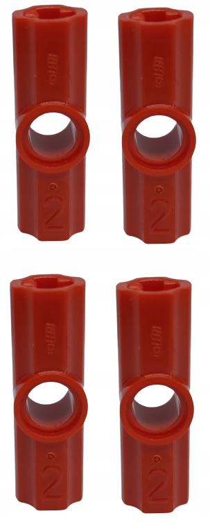 

Lego Technic Łącznik osi #2 czerwony 32034 4 szt