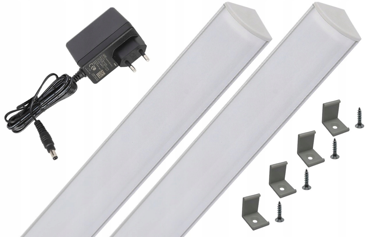 Nábytková lišta rohová Led kuchyňská skříňka 2x160 cm