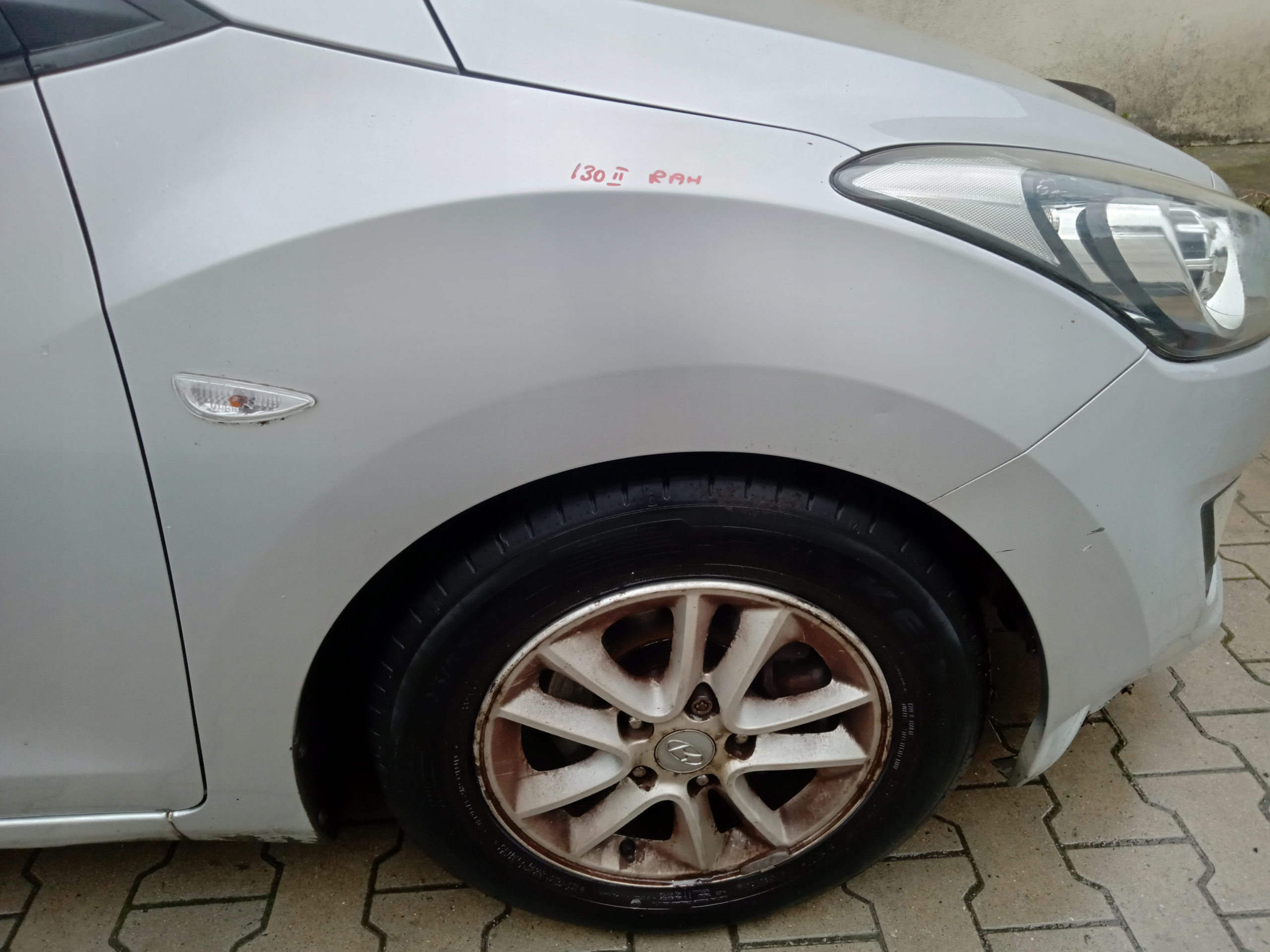 HYUNDAI I30 II fender front front right RAH 2012