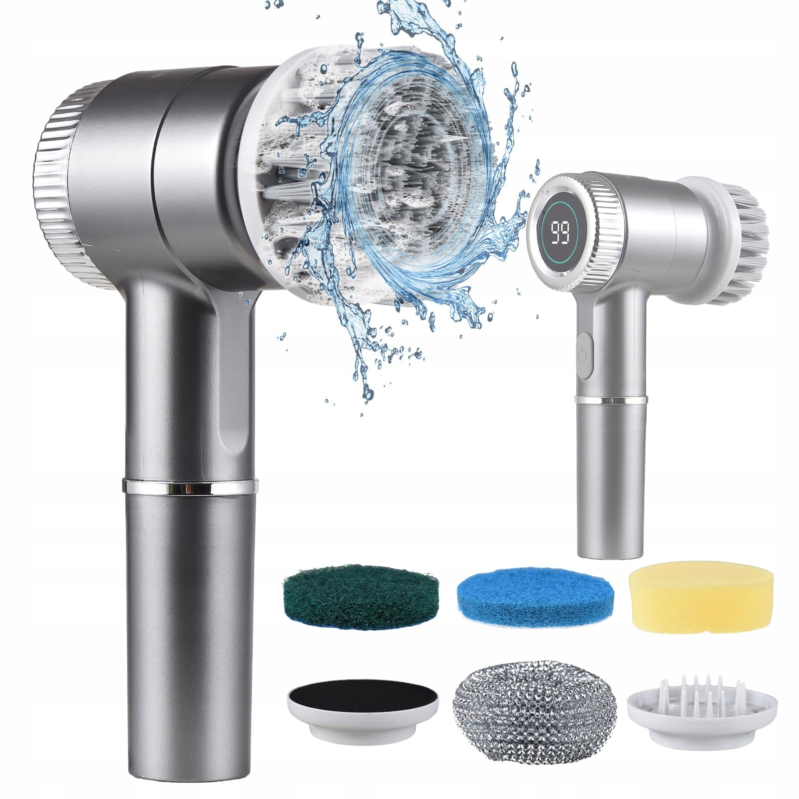 Levně 5v1 Elektrický Čisticí Kartáč Na Rotační Mopy