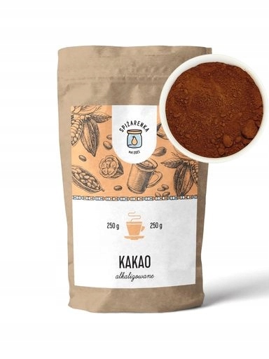 2x Kakao Alkalizované v prášku Keto, kvalita 250 g, Velký Balíček Spiżarenka