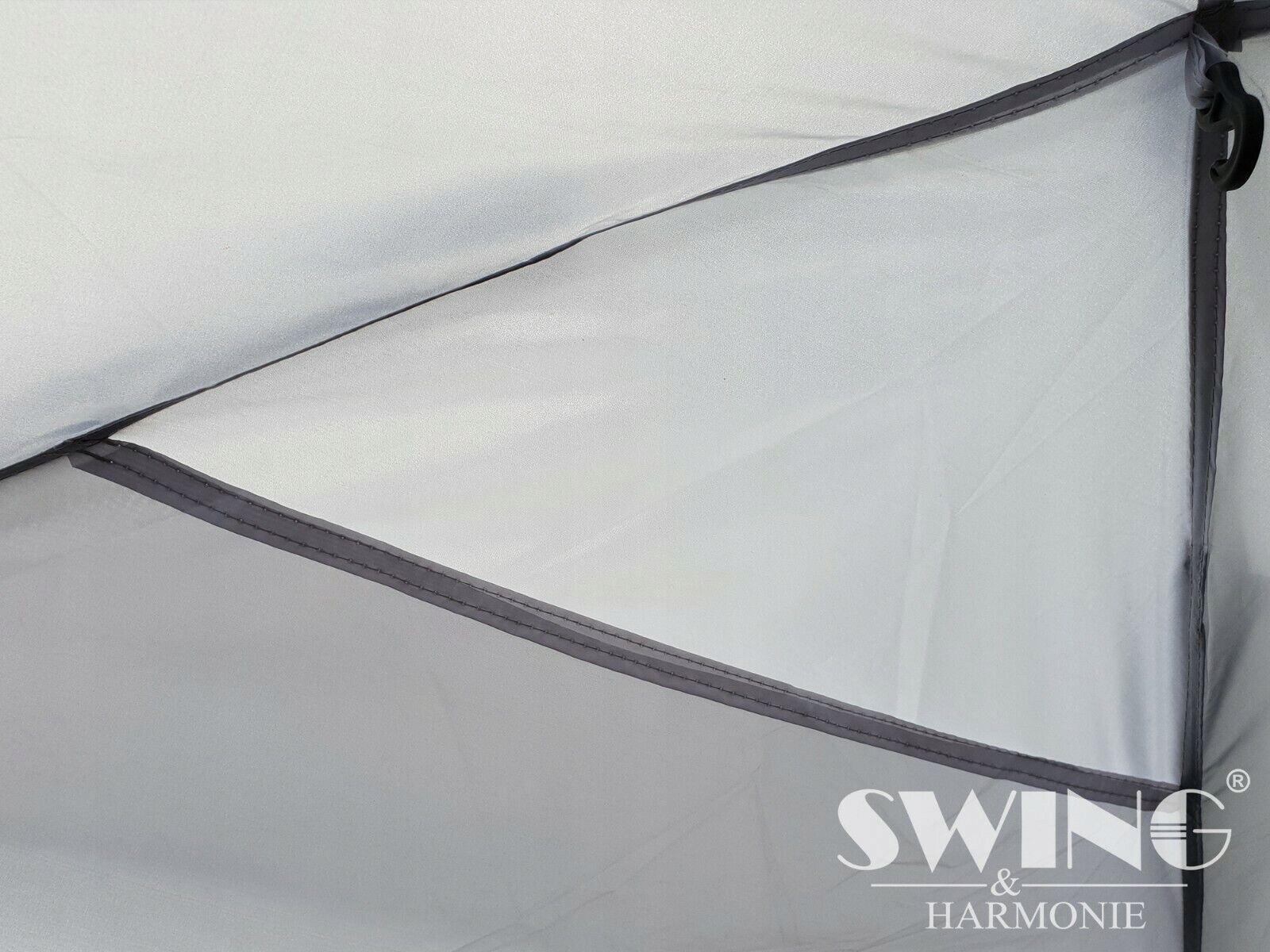 PAWILON NAMIOT OGRODOWY EVENTOWY MOSKITIERA XXL LED POMARAŃCZOWY ORANGE Długość 3.6 m