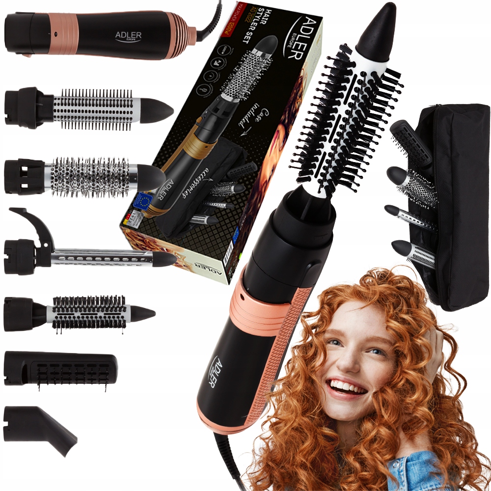ad_2022  Hair styler + 6  brushes