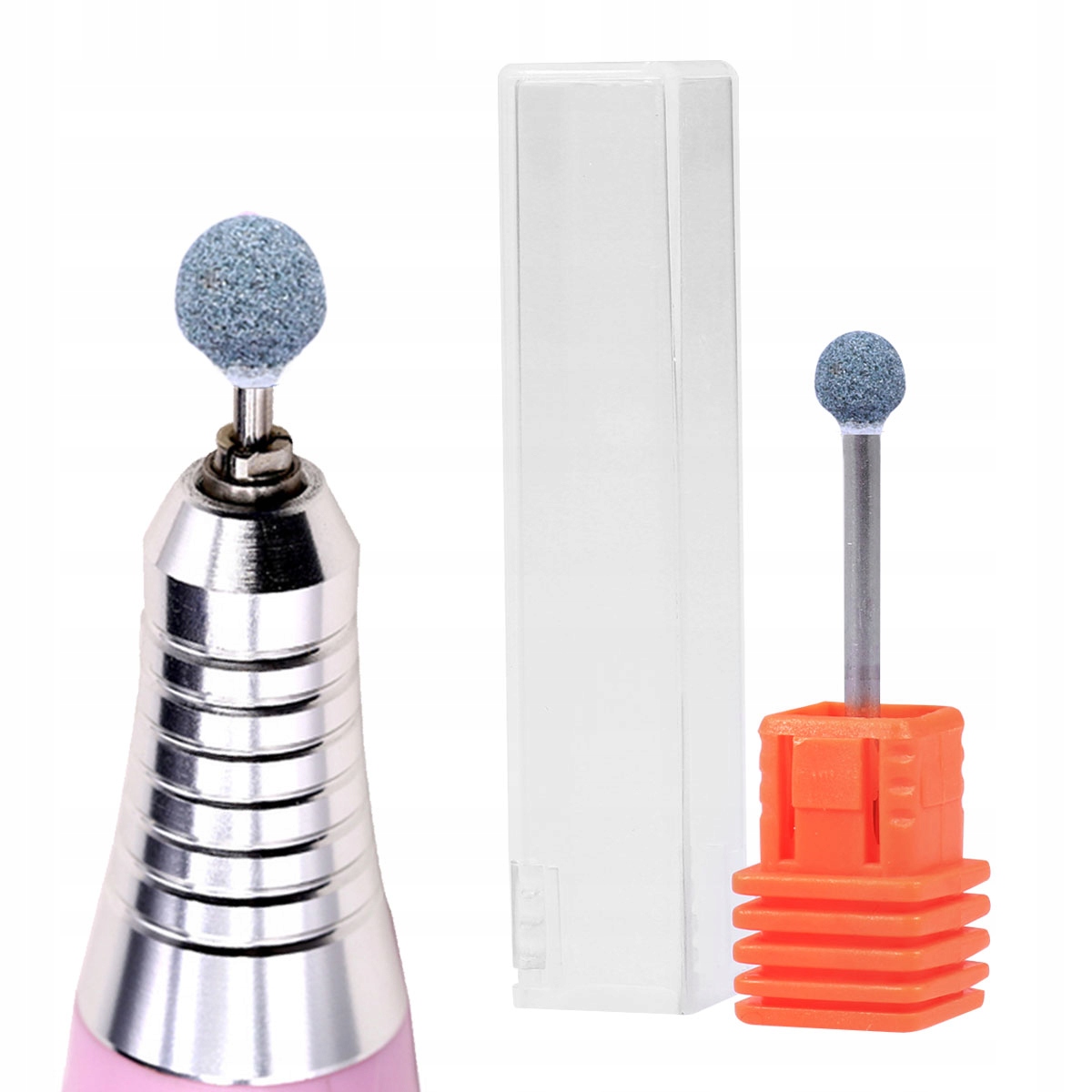 WIERTŁA RÓŻOWE NARZĘDZIA SZLIFOWANIE MANICURE POLISH