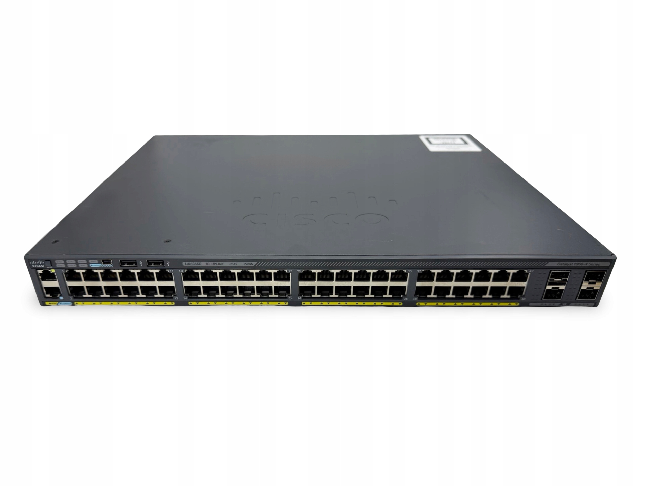 Cisco Catalyst WS-C2960X-48FPS-L Zarządzany L2/L3 Gigabit Ethernet PoE