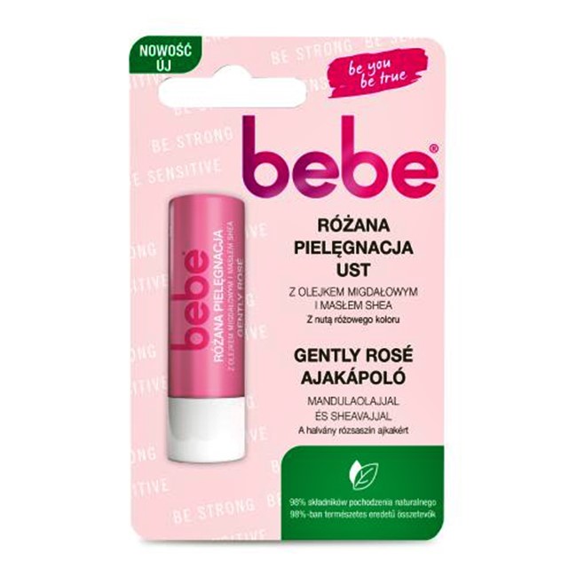 

Johnson&Johnson Bebe Pomadka ochronna różana